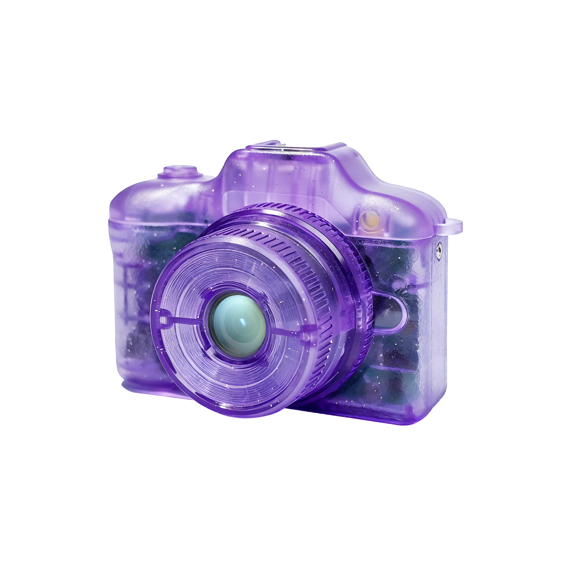  Sprite DC30T 1080P Retro Mini Keychain Camera Transparent Case with Optional PVC Doll - Detail 2