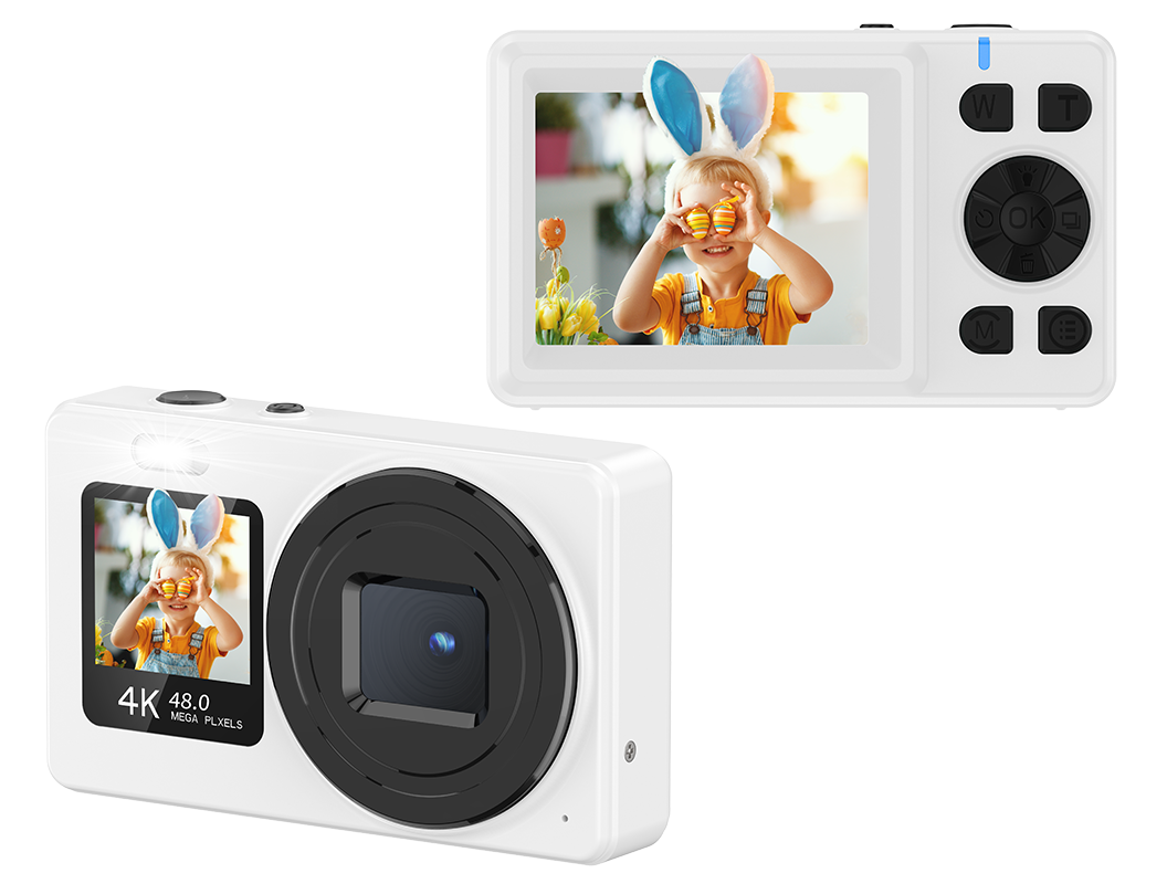 Kids Digital Camera DC07S 1080P with Creative Filters and Autofocus