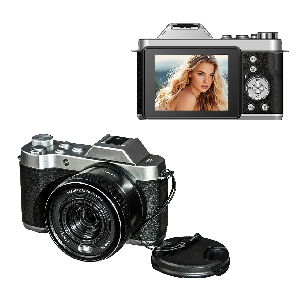 4K Digital Camera DC152 with Autofocus & 16X Digital Zoom