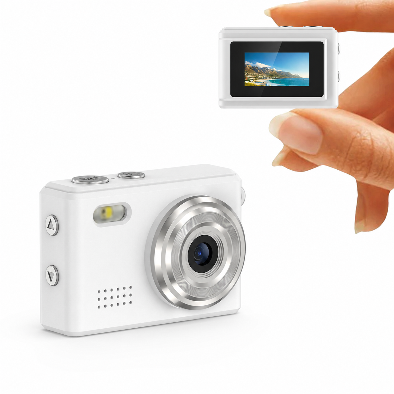 Sprite DC23 Mini Digital Camera 1080P Retro Keychain Camera 0.96