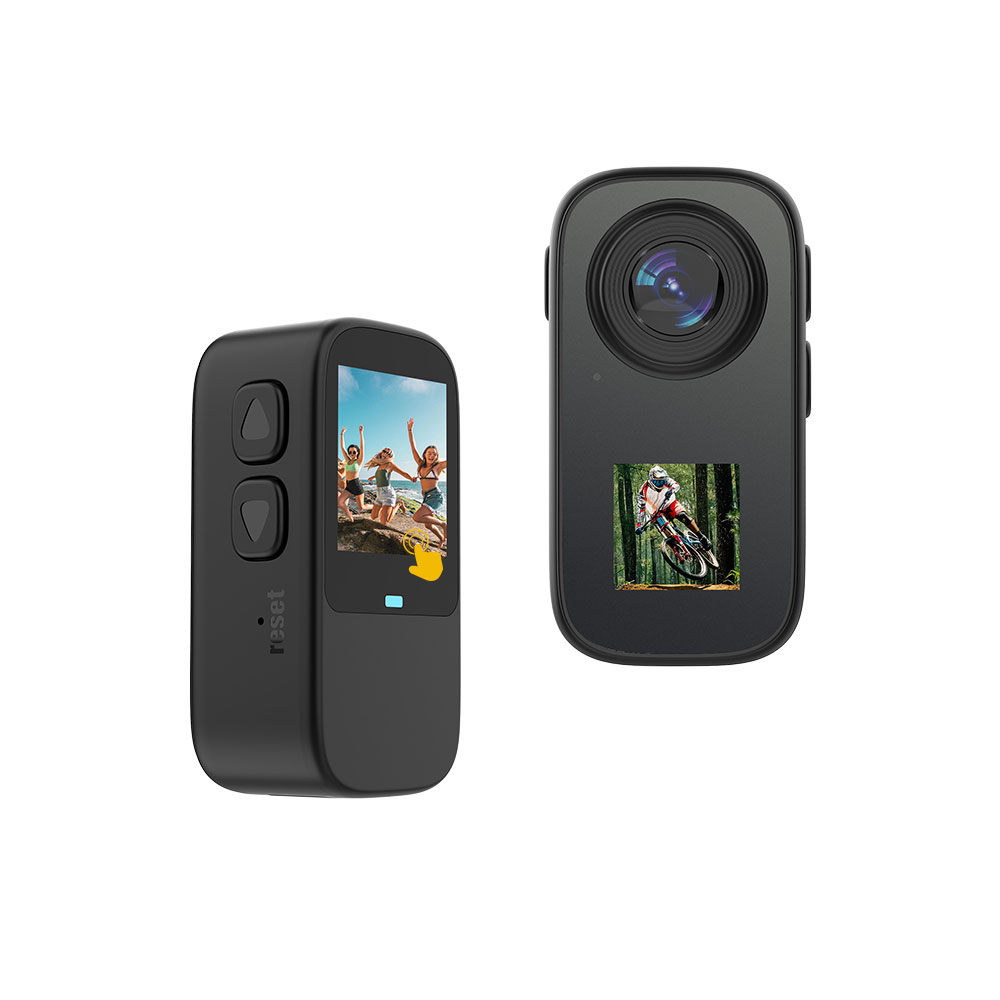H1 Thumb Camera 1080P WiFi 1.3-inch+0.85-inch IPS Dual Screen Touchscreen 30m water resistant