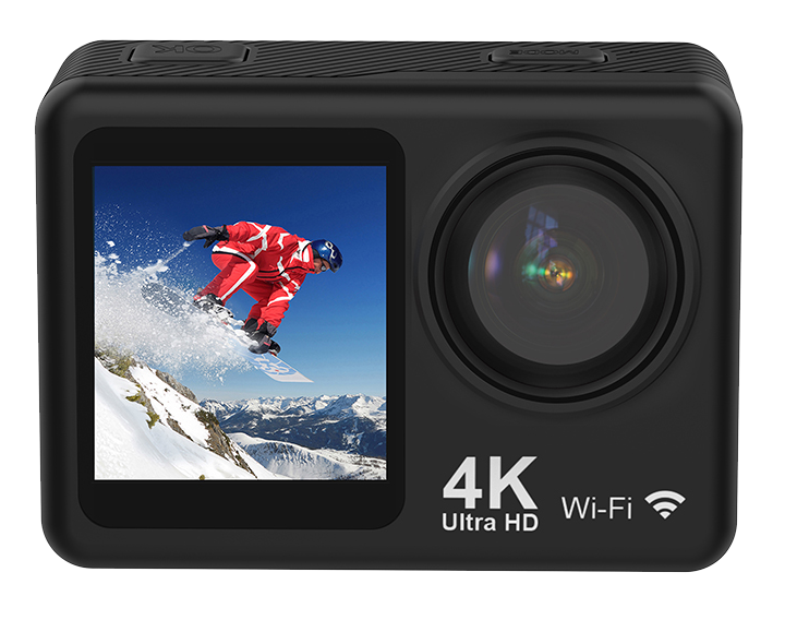 4K Dual Screen Action Camera D2 with EIS & WiFi - Detail 2