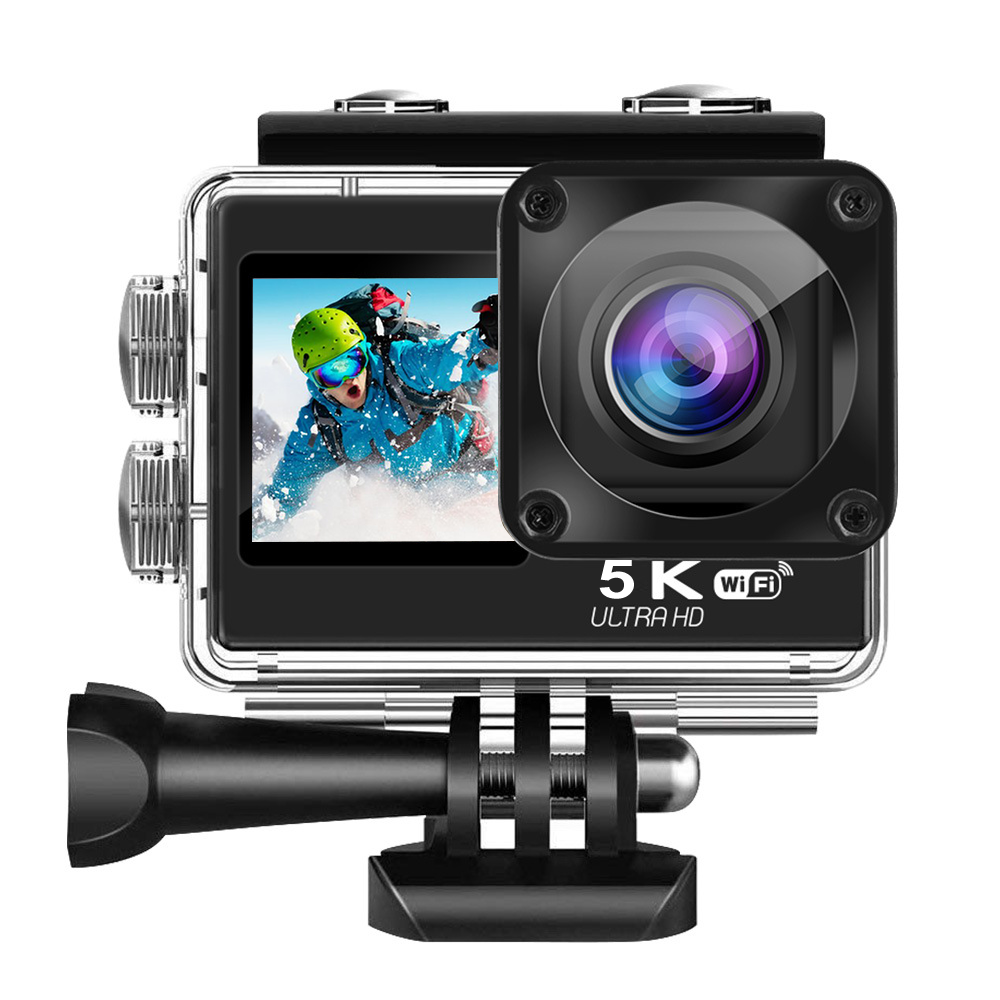4K Dual Screen Action Camera D5 Waterproof 30M - Detail 4