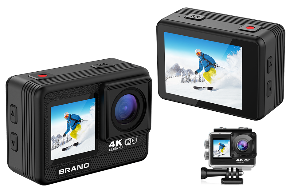 4K WiFi Action Camera D8 Waterproof 20MP - Detail 20