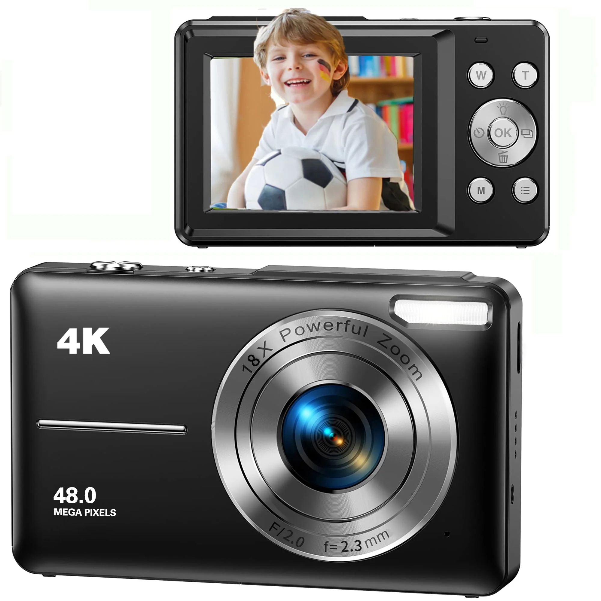 DC02S 4K Digital Camera - Auto Focus & 2.83