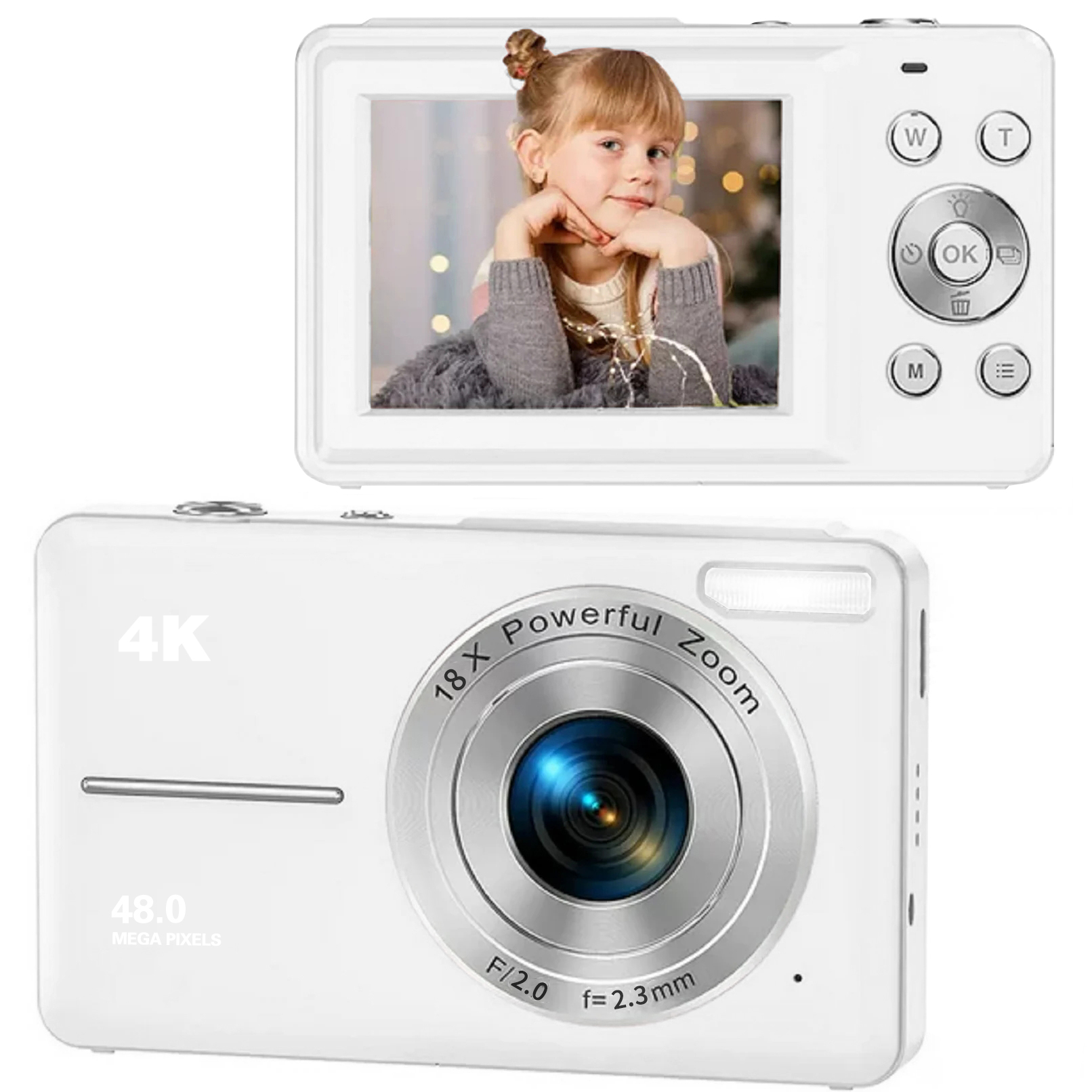 DC02S 4K Digital Camera - Auto Focus & 2.83