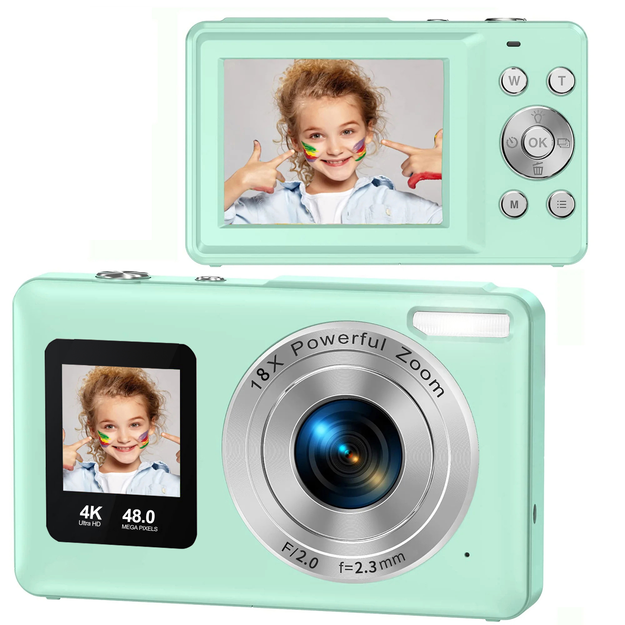 Kids Digital Camera DC06S Dual Screen 1080P with Autofocus - Detail 4