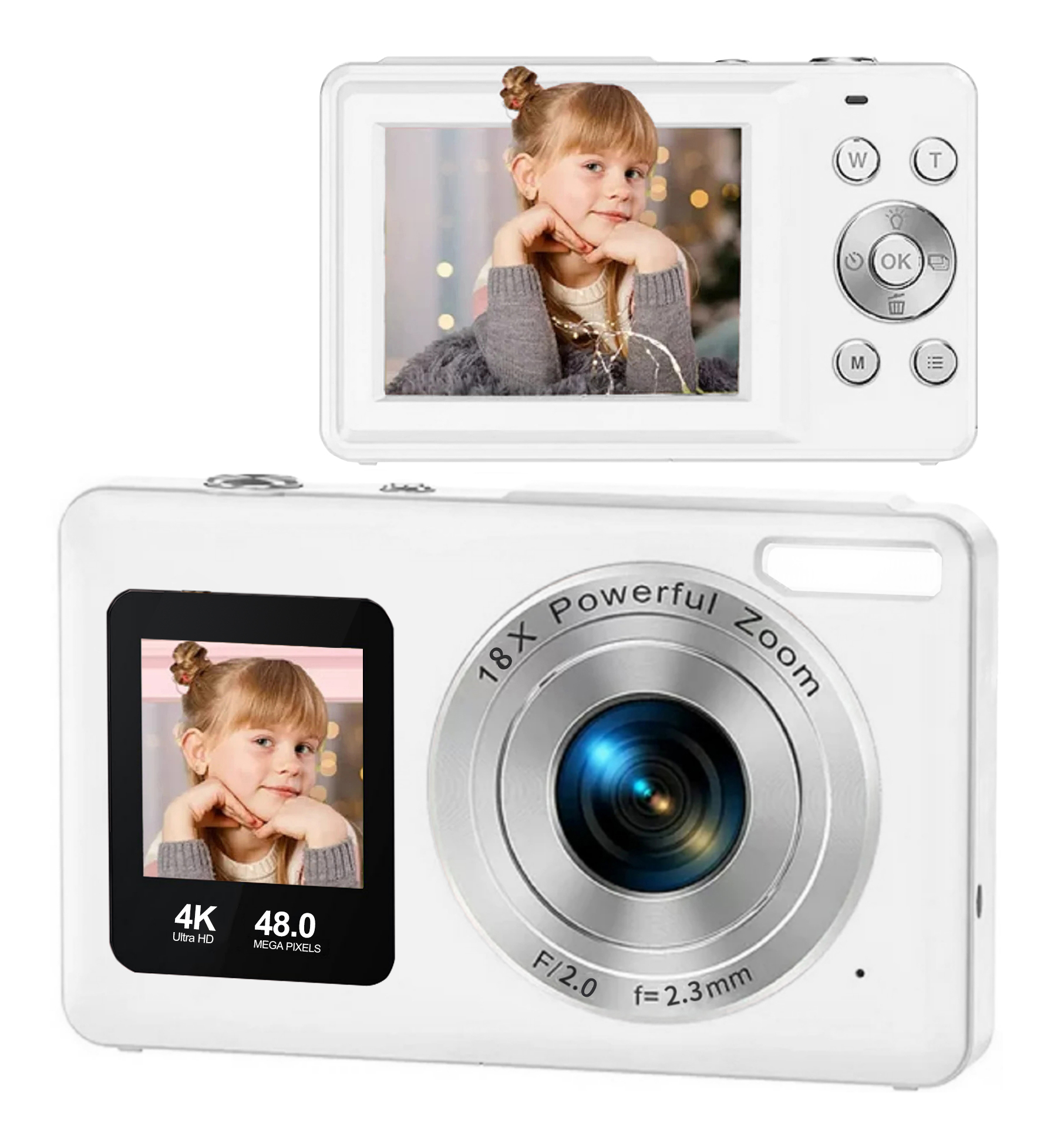 Kids Digital Camera DC06S Dual Screen 1080P with Autofocus - Detail 5