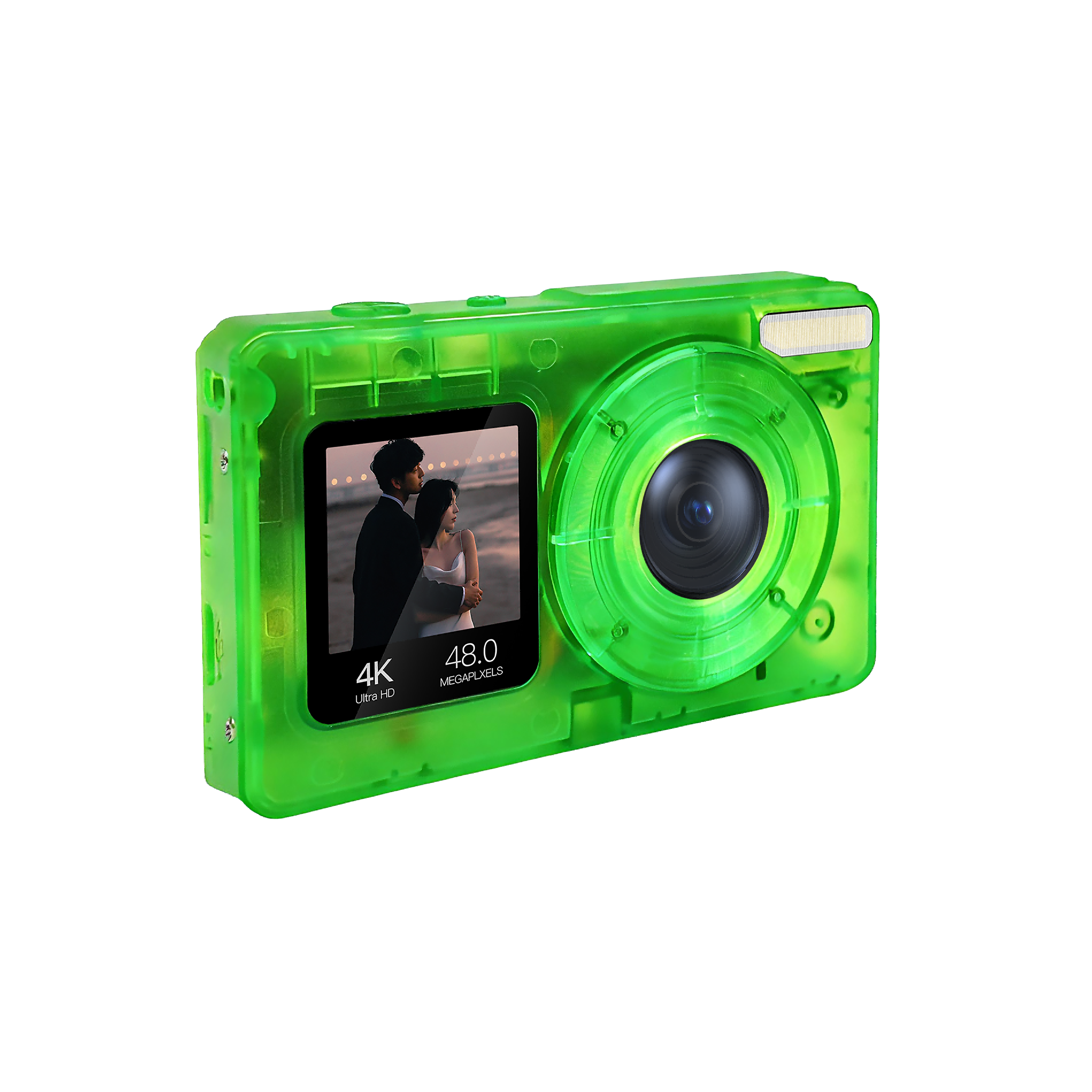 4K Dual Screen Digital Camera DC06T with Autofocus & LED Flash - Detail 15