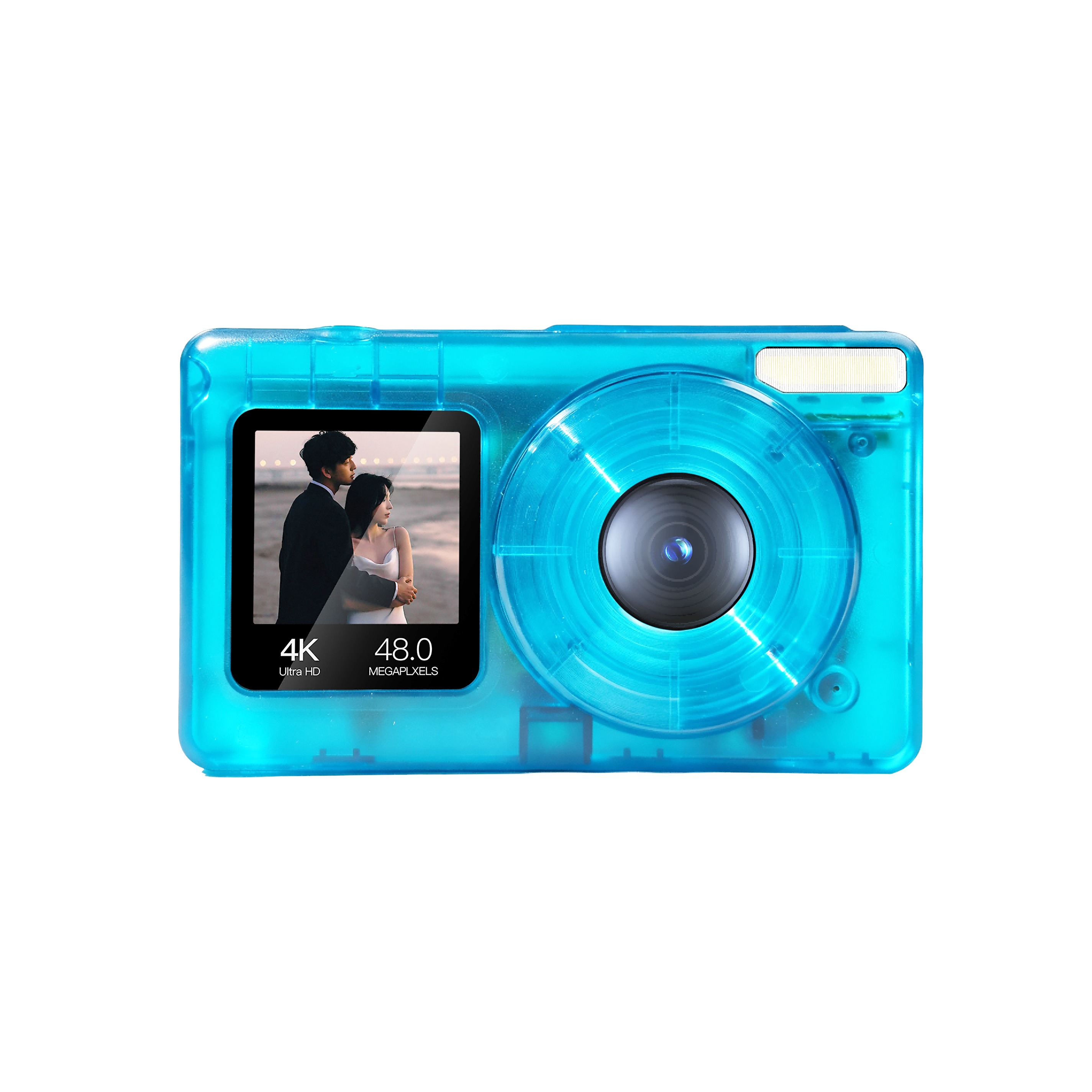 4K Dual Screen Digital Camera DC06T with Autofocus & LED Flash - Detail 17