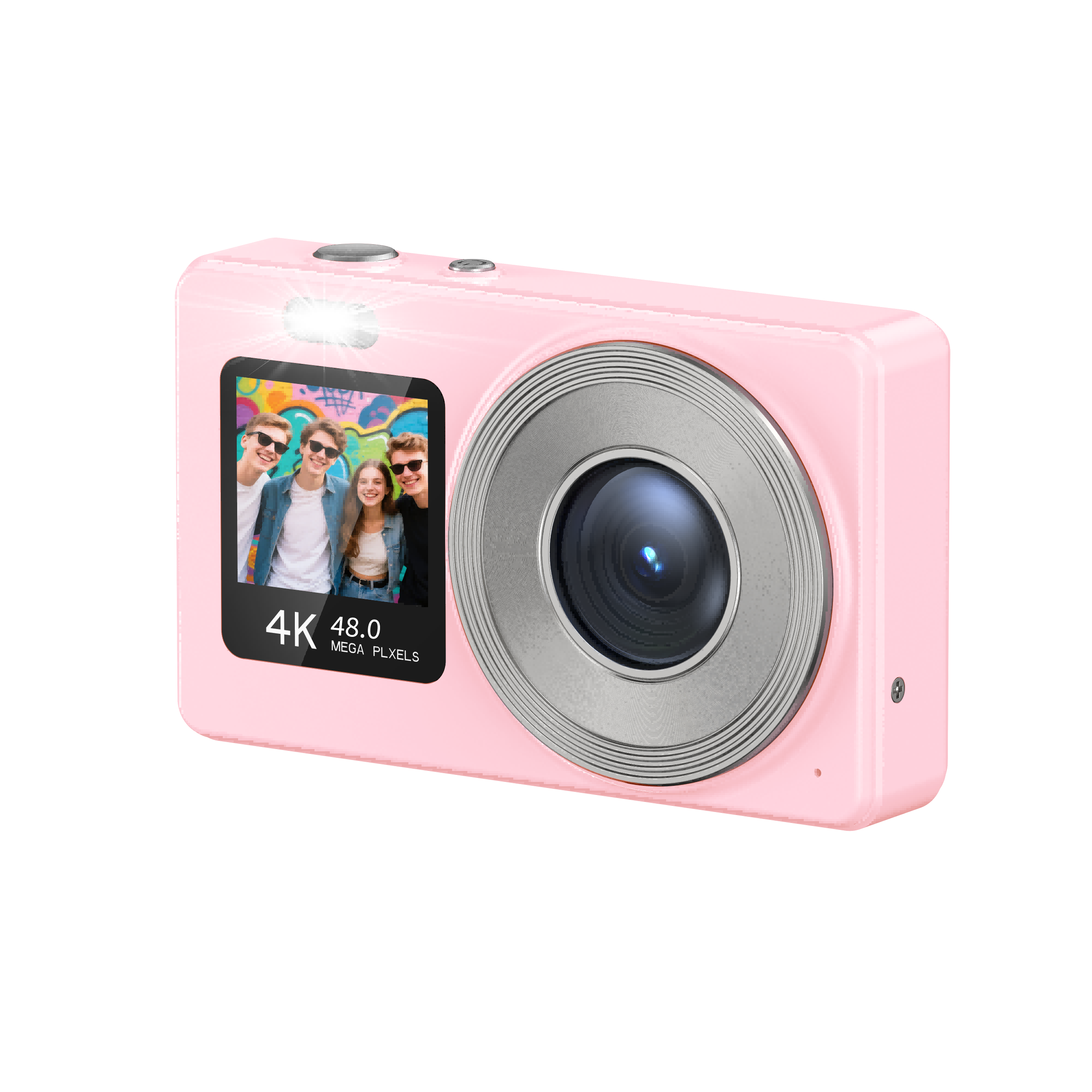 Dual Screen Kids Digital Camera DC08S 1080P with Autofocus & 18X Zoom - Detail 1