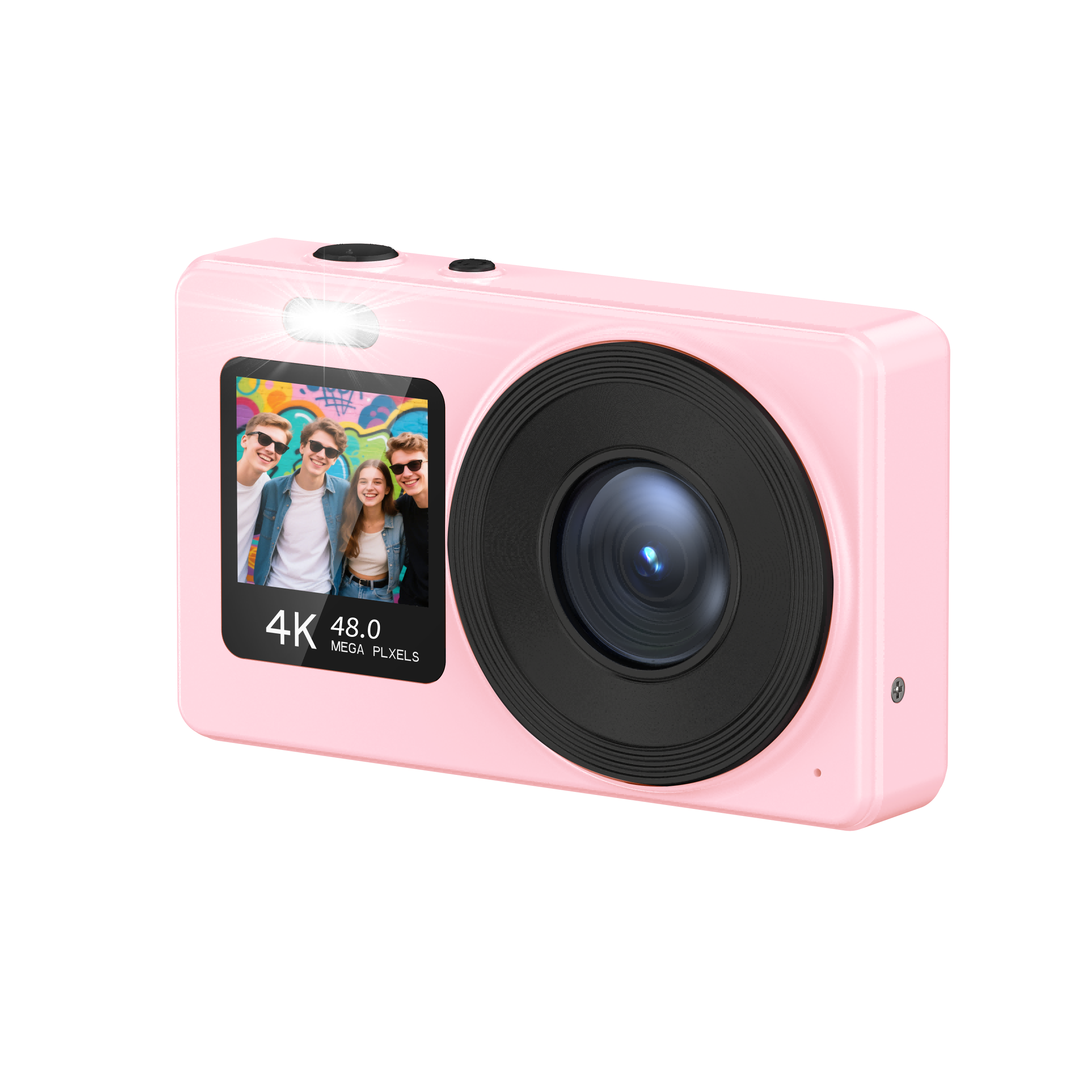 Dual Screen Kids Digital Camera DC08S 1080P with Autofocus & 18X Zoom - Detail 4