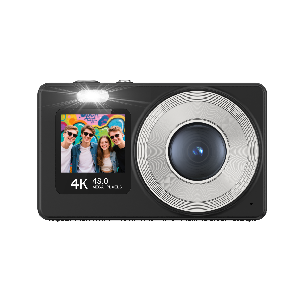 Dual Screen Kids Digital Camera DC08S 1080P with Autofocus & 18X Zoom - Detail 15