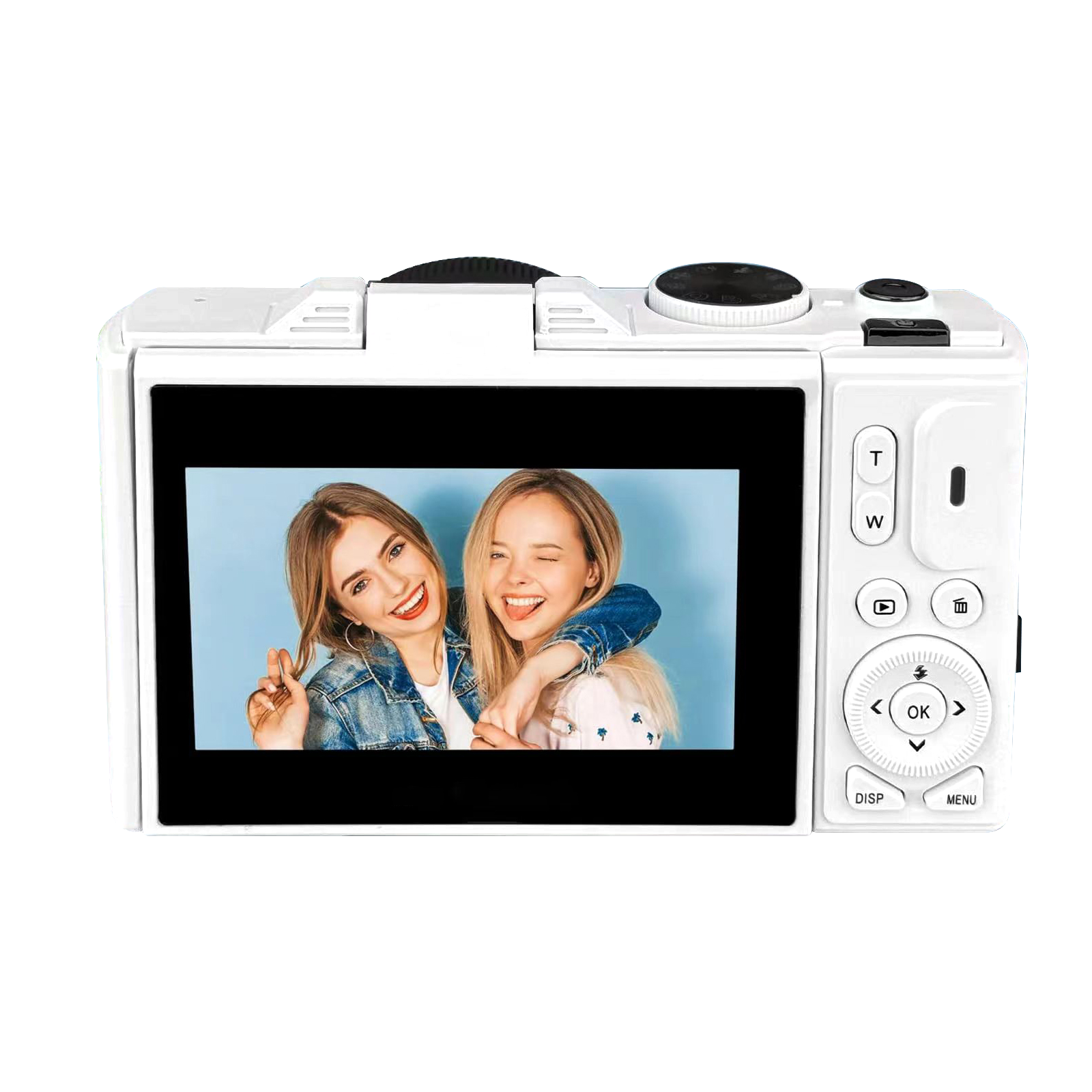 4K Digital Camera DC18 with Flip Screen & WiFi Connectivity - Detail 8