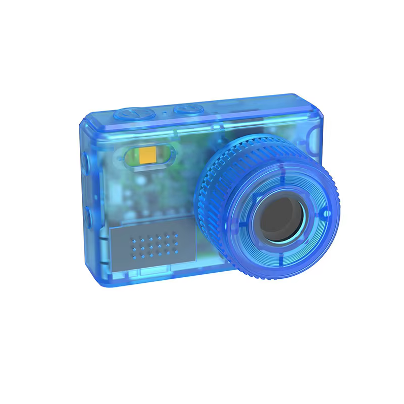 كاميرا ميني شفافة DC22T | مسجل فيديو جيب 1080P | شاشة IPS بحجم 0.96