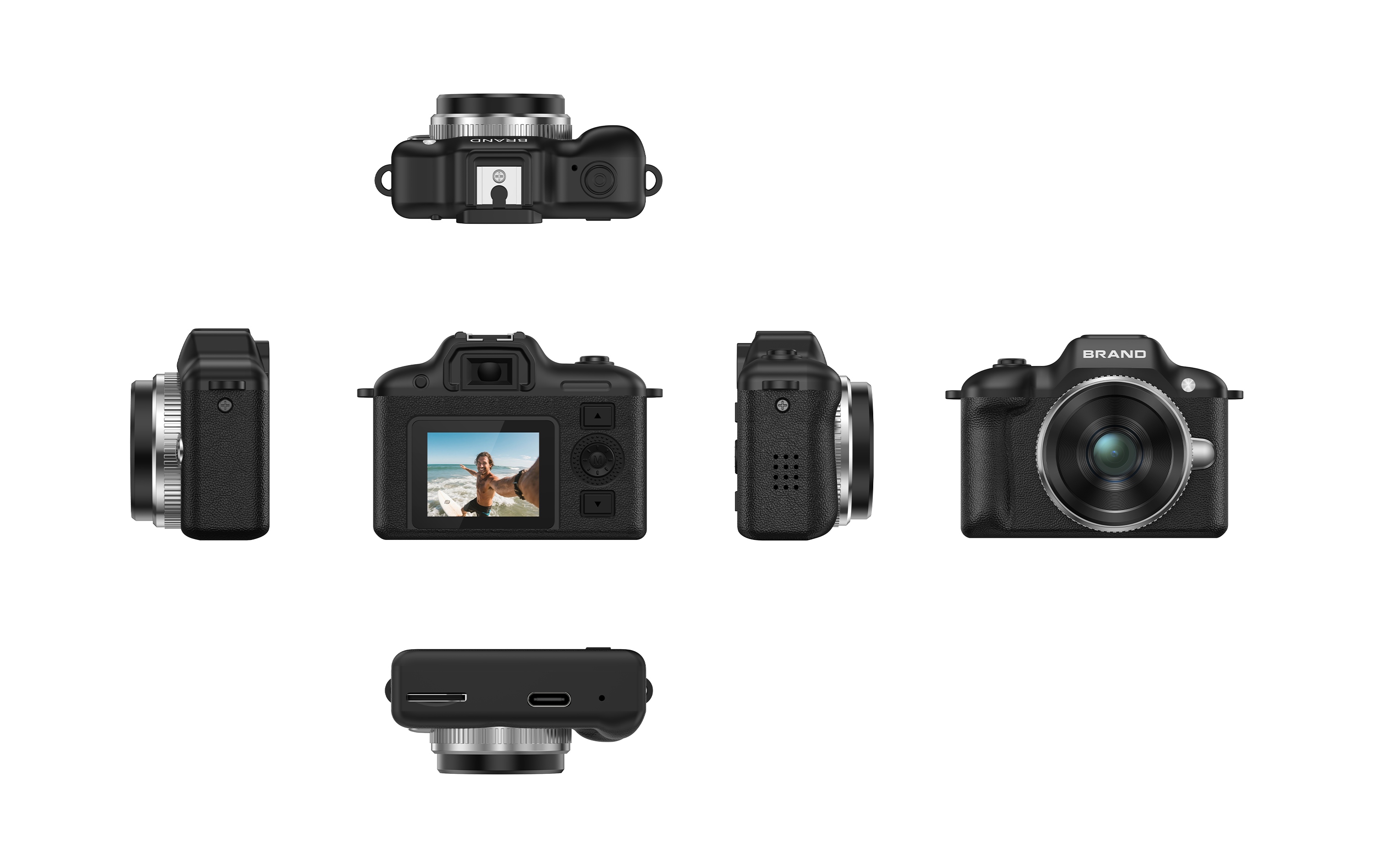 2K Retro Mini Camera DC31 Keychain Style 1.47