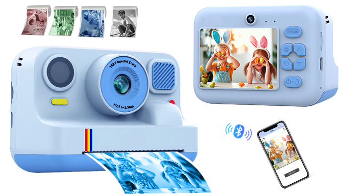 K12Pro Kids Instant Print Camera 1080P Video 48MP Photo 16X Zoom - Detail 6