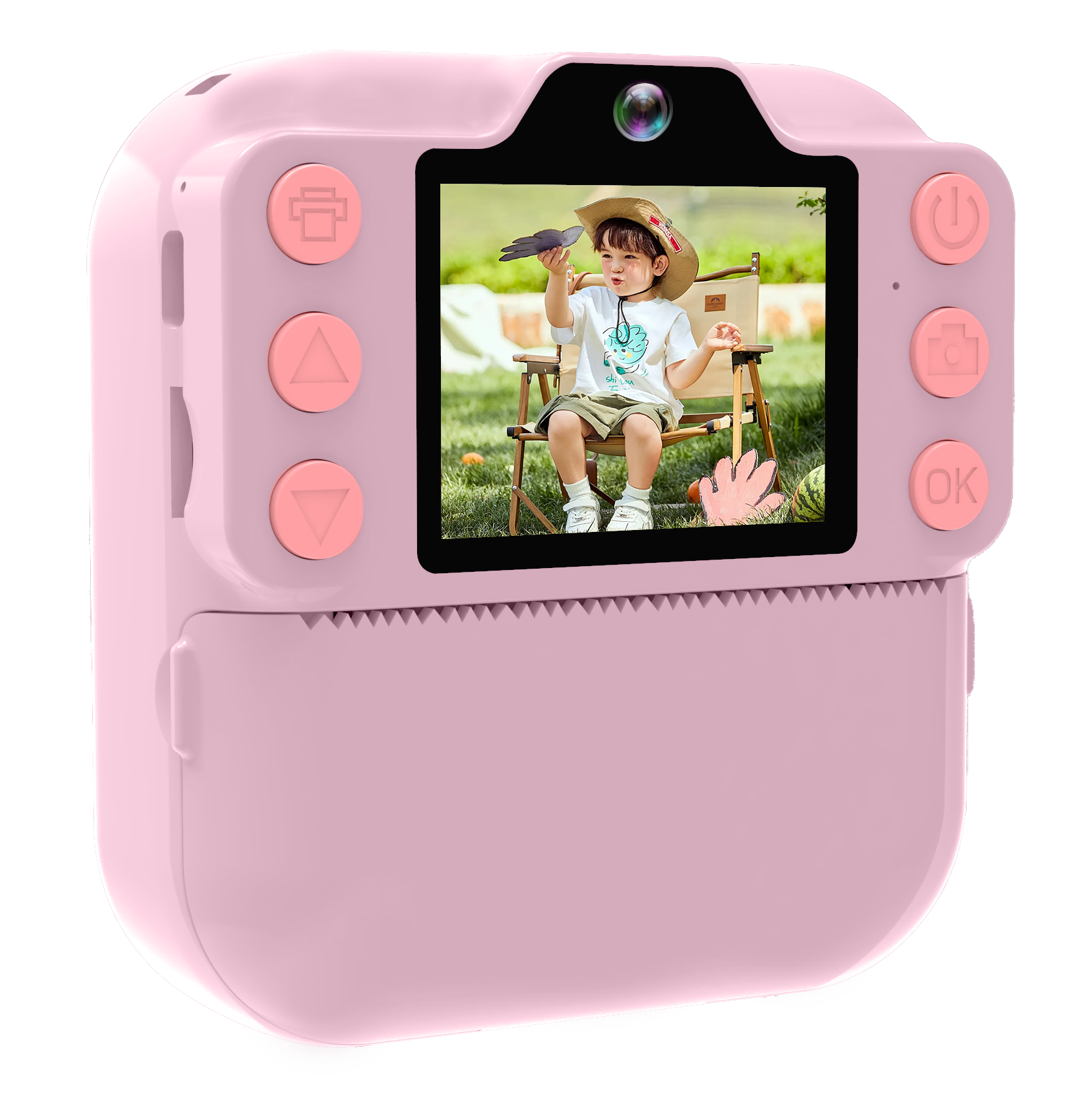 K9Pro Instant Print Camera for Kids MP3 Player Dual Lens 1080P Video - Detail 3